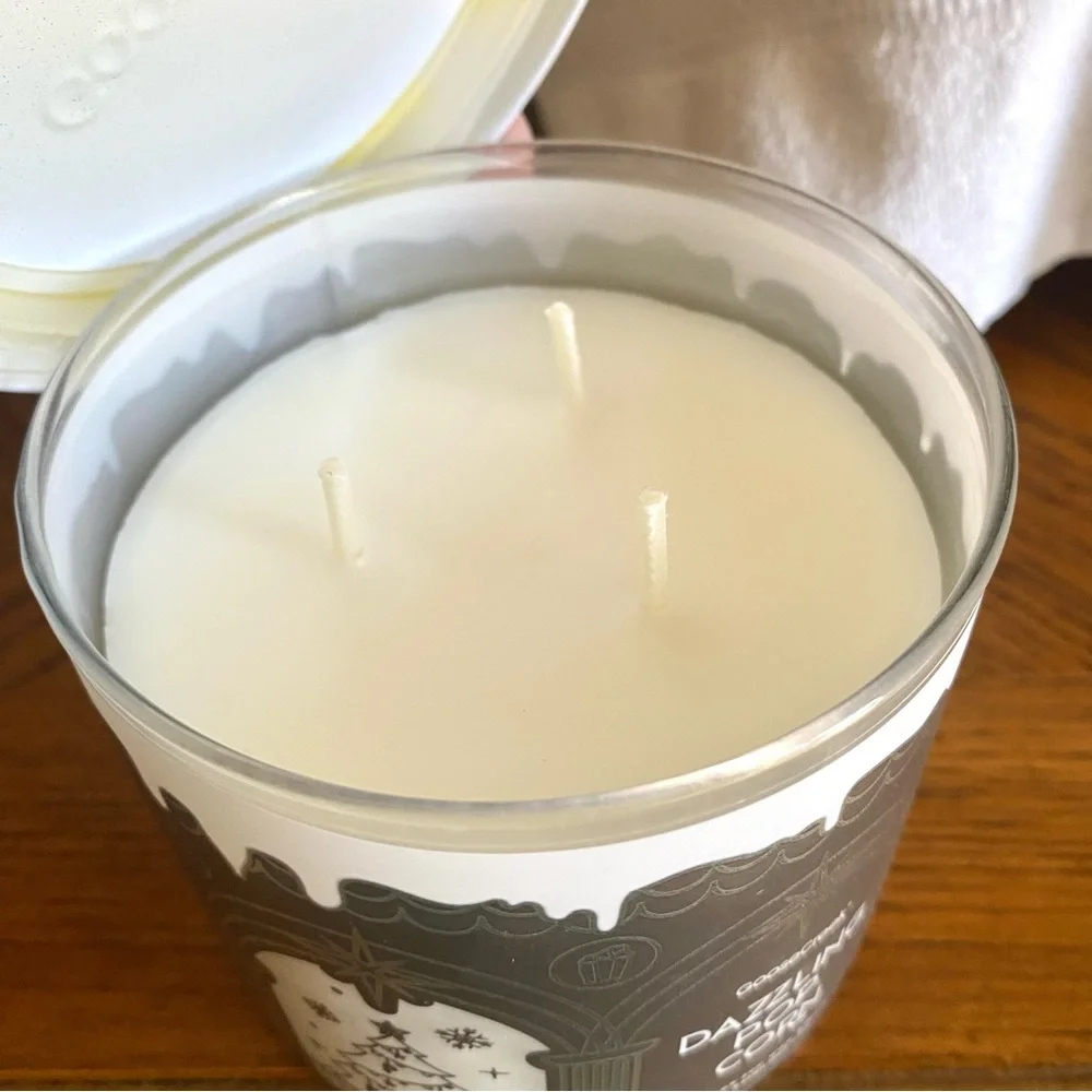 Goose Creek Dazzling Popcorn 3-wick Candle 14.5oz soy wax blend brand new